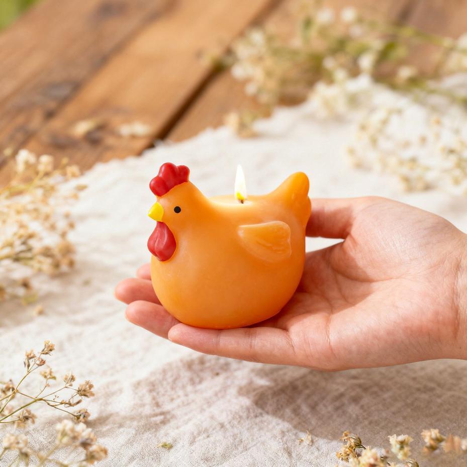 3D Chicken Candle Silicone Mol - Resin Art Furniture reseña y precio