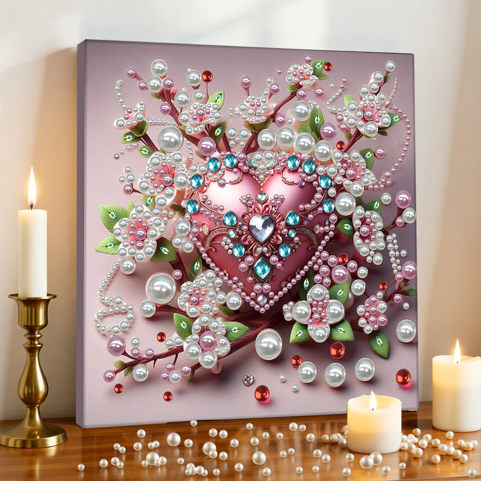 DIY Pearl Dot Painting With Fr - Resin Art Frame reseña y precio