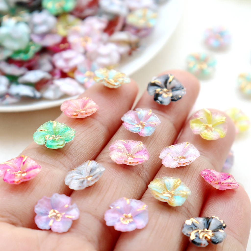 30pcs Mini Resin Flower Caboch - Resin Art With Flowers reseña y precio