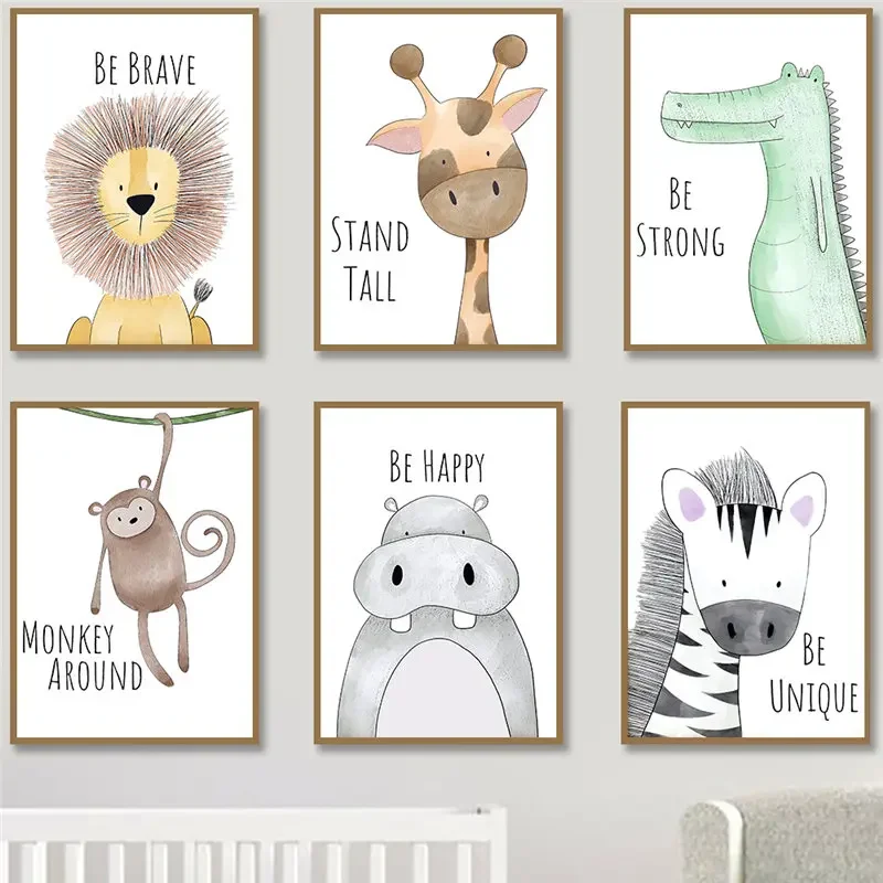 Nursery Wall Art Cute Cartoon  - Resin Art Quote reseña y precio