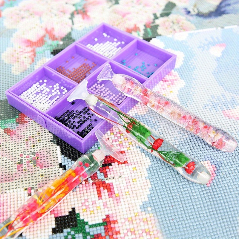 1set Flower Design Resin 5D Di - Resin Art With Flowers reseña y precio