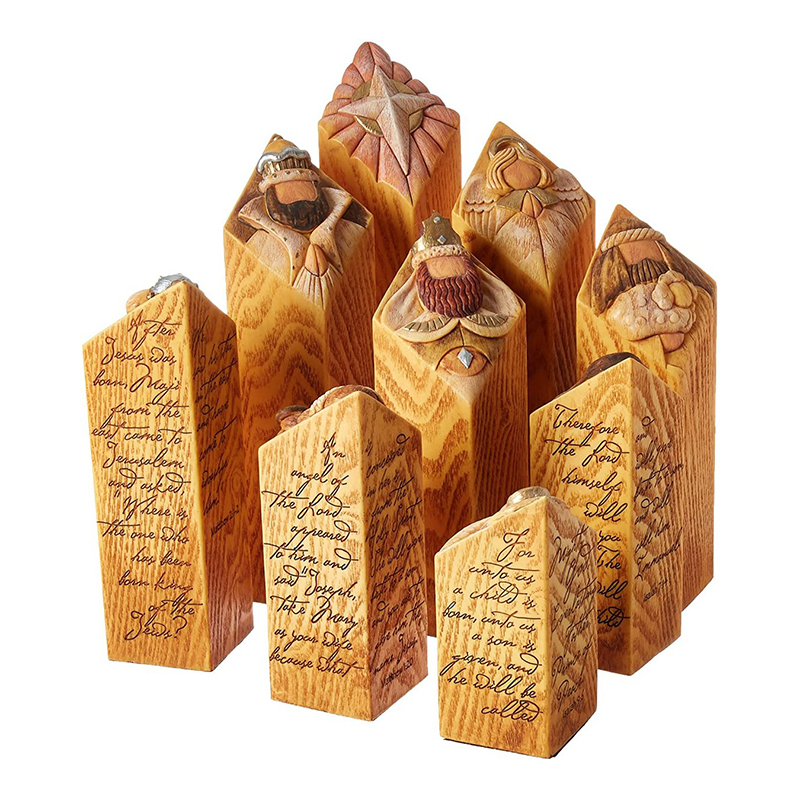 Heaven Nativity Tree Pillar St - Resin Art Tree reseña y precio