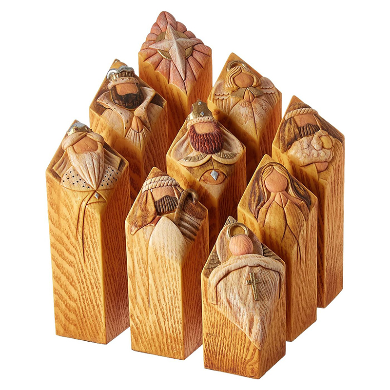 Heaven Nativity Tree Pillar St - Resin Art Tree reseña y precio